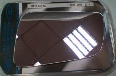 Стъкло за странично ляво огледало,за OPEL ASTRA G 98-03г.
Цена-12лв.